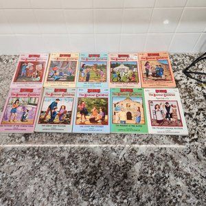 The Boxcar Children 10 in the series 30, 31, 34, 35, 37, 38, 39, 40, 58 +special